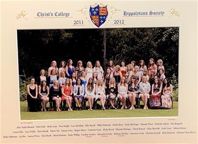 cc03033 Hippolytans 2011 2012.jpg; cc03033; Christ's College Hippolytans Society 2011 2012; Photograph